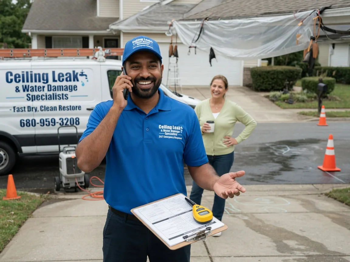 Ceiling Leak Cleanup Wilbraham, MA FAQs